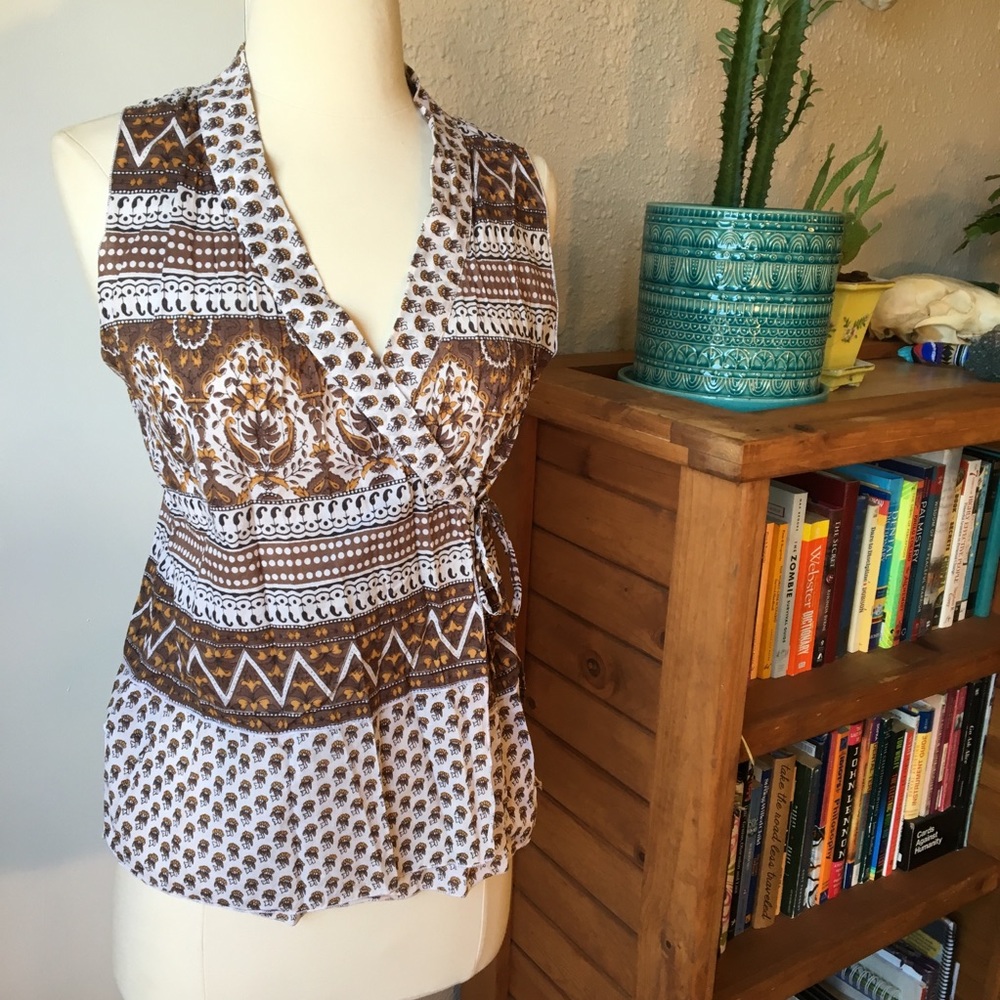 Boho Wrap Shirt